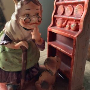 Old Mother Cupboard Vintage Antique